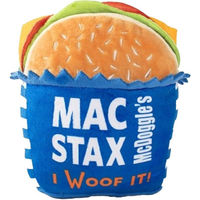 Produktbild von Funky Dogs McDoggle's Mac Stax Plüschspielzeug für Hunde in Blau