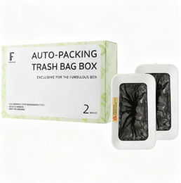 FURBULOUS Auto-Packing Müllbeutel Box Weiß 4 Beutel – Bild 1 von 1
