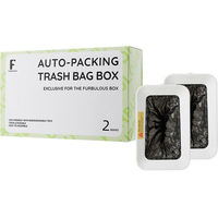 Produktbild von Furbulous Automatischer Müllbeutelhalter für Katzentoiletten 2er-Pack Weiß