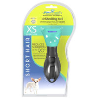 Produktbild von Furminator deShedding Bürste für kurzhaarige kleine Hunde Mini in Türkis