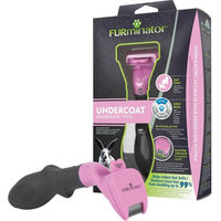 Produktbild von Furminator deShedding Fellpflege-Bürste für Kleintiere wie Kaninchen aus Edelstahl
