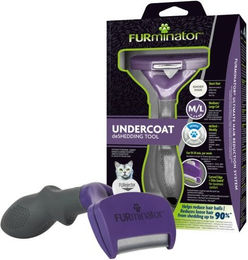 Furminator Entwirrbürste für kurzhaarige Katzen Größe L – Bild 1 von 3