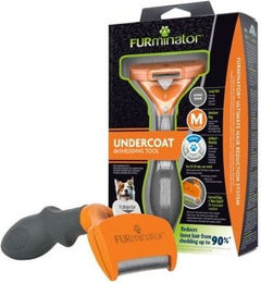 Furminator Entwirrbürste für langhaarige Hunde in Medium mit Edelstahlzinken – Bild 1 von 2