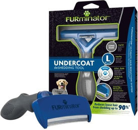 Furminator Fellpflegebürste für langhaarige Hunde großer Rassen aus Edelstahl – Bild 1 von 3