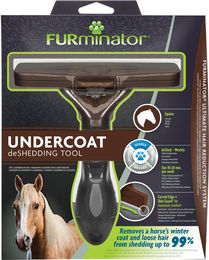 Furminator Fellpflegebürste für Pferde Braun – Bild 1 von 2