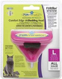 Furminator FURflex deShedding Striegel für Katzen Größe S Rosa - 1 Stk. – Bild 1 von 2