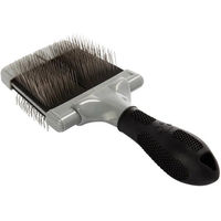Produktbild von Furminator Slicker-Bürste aus Edelstahl Größe L für Hunde und Katzen