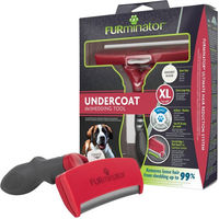 Produktbild von Furminator Undercoat deShedding Bürste für kurzhaarige Hunde in der Größe Giant mit Edelstahl-Zähnen