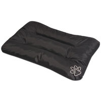 Produktbild von Furnicato Hundebett aus Stoff in Schwarz Größe L