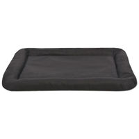 Produktbild von Furnicato Hundebett aus Stoff in Schwarz Größe XXL für Riesenrassen