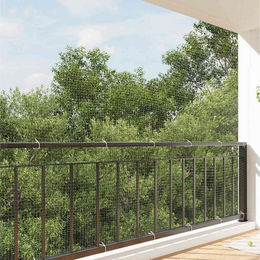 furnicato Katzennetz Transparent aus Nylon für Balkon und Fenster 3 x 2 m – Bild 1 von 5