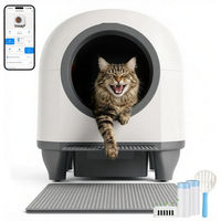 Produktbild von Furnicopia Katzentoilette XXL Selbstreinigend mit Wifi und Geruchsneutralisierung Weiß