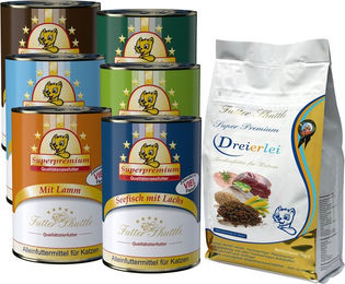 Produktbild von Futter Shuttle Gemischtes Katzenfutter Sparpaket