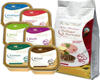Produktbild von Futter Shuttle Getreidefreies Hundefutter Geflügel Schale für Haut und Fell