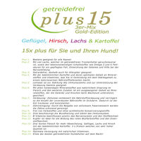 Produktbild von Futter Shuttle Getreidefreies Hundefutter Trockenfutter für alle Altersstufen und Größen mit Geflügel Lachs oder Hirsch hypoallergen
