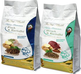 Produktbild von Futter Shuttle Getreidefreies und hypoallergenes Hundefutter mit Hirsch und Fisch 20kg