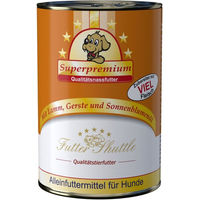 Produktbild von Futter Shuttle Hund Nassfutter Lamm Dose 400g ohne Konservierungsstoffe Zucker und Farbstoffe laktosefrei