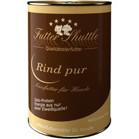 Produktbild von Futter Shuttle Hund Nassfutter Rind Hypoallergen Monoprotein Getreidefrei 400g Dose
