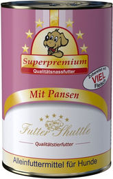 Futter Shuttle Hund Nassfutter Rind Pansen laktosefrei und ohne Konservierungsstoffe 400g Dose – Bild 1 von 1