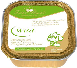 Produktbild von Futter Shuttle Hund Nassfutter Wild in Schalen ohne Konservierungsstoffe und Zucker