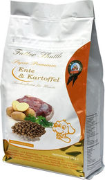 Produktbild von Futter Shuttle Hundefutter Ente mit Kartoffel getreidefrei und glutenfrei 10 kg