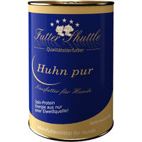 Produktbild von Futter Shuttle Hundefutter Nassfutter Huhn Monoprotein Hypoallergen für Allergiker 400g Dose
