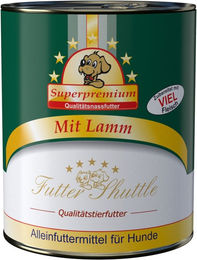 Produktbild von Futter Shuttle Hundefutter Nassfutter Lamm Sensitive Laktosefrei Magen-Darm Dose