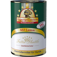 Produktbild von Futter Shuttle Hundefutter Nassfutter Lamm Sensitive Magen-Darm Laktosefrei 400g Dose
