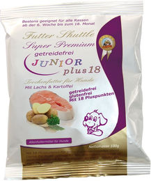 Futter Shuttle Junior Trockenfutter Lachs Getreidefrei für Hunde – Bild 1 von 3