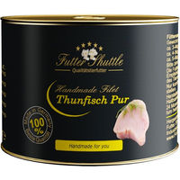 Produktbild von Futter Shuttle Katzen Nassfutter Filets Thunfisch Pur Adult Getreidefrei Glutenfrei Laktosefrei 140g Dose