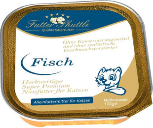 Futter Shuttle Katzen Nassfutter Fisch in der Schale glutenfrei laktosefrei ohne Konservierungsstoffe – Bild 1 von 1