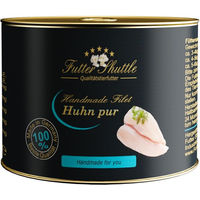 Produktbild von Futter Shuttle Katzen Nassfutter Huhn Filets Adult getreidefrei glutenfrei laktosefrei 140g Dose