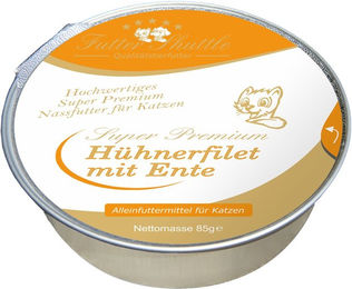 Produktbild von Futter Shuttle Katzen Nassfutter Hühnerfilet mit Ente in der Schale