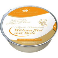 Produktbild von Futter Shuttle Katzen Nassfutter Hühnerfilet mit Ente in der Schale