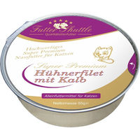 Produktbild von Futter Shuttle Katzen Nassfutter Hühnerfilet mit Kalb