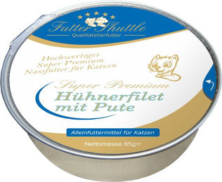 Produktbild von Futter Shuttle Katzen Nassfutter Hühnerfilet mit Pute in der Schale
