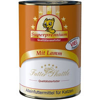 Produktbild von Futter Shuttle Katzen Nassfutter Lamm ohne Konservierungsstoffe und Zucker 400g Dose