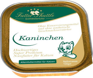 Futter Shuttle Katzen Nassfutter Schale Kaninchen glutenfrei laktosefrei ohne Konservierungsstoffe – Bild 1 von 1