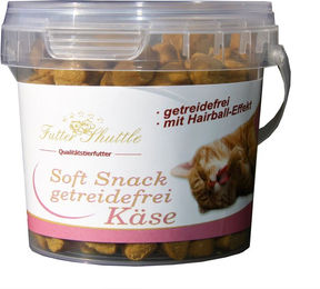 Produktbild von Futter Shuttle Katzenleckerlies Getreidefrei mit Haarballen-Effekt 125g