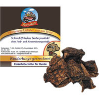 Produktbild von Futter Shuttle Rinderlunge Trockenfleisch für Hunde Monoprotein ohne Konservierungsstoffe 250g