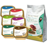 Produktbild von Futter Shuttle Sparpaket getreidefreies Hundefutter mit Hirsch für Haut und Fell