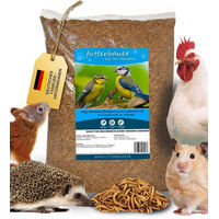 Produktbild von Futterbauer Ergänzungsfutter aus Soldatenfliegenlarven für Vögel und Fische 5kg