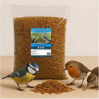Produktbild von Futterbauer Getrocknete Mehlwürmer Insektenfutter für Vögel Fische und Nager 5kg