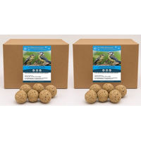 Produktbild von Futterbauer Meisenknödel Vogelfutter für Meisen Spatzen und Wildvögel 2 x 100 Stück
