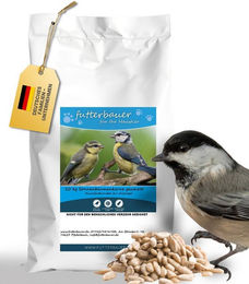 Futterbauer Vogelfutter Geschälte Sonnenblumenkerne für Wildvögel 10 kg – Bild 1 von 1