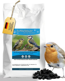 Futterbauer Vogelfutter Sonnenblumenkerne schwarz 25kg – Bild 1 von 1
