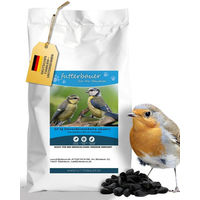 Produktbild von Futterbauer Vogelfutter Sonnenblumenkerne schwarz 25kg