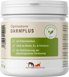 Futtermedicus Optinature DarmPlus Pulver mit Probiotika zur Magen-Darm-Unterstützung 1000g – Bild 1 von 1