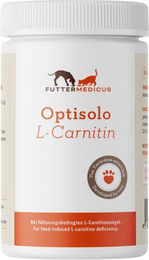 Futtermedicus Optisolo L-Carnitin Light Pulver zur Gewichtsreduktion und Leberunterstützung 200g – Bild 1 von 1