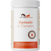Produktbild von Futtermedicus Optisolo L-Carnitin Light Pulver zur Gewichtsreduktion und Leberunterstützung 200g